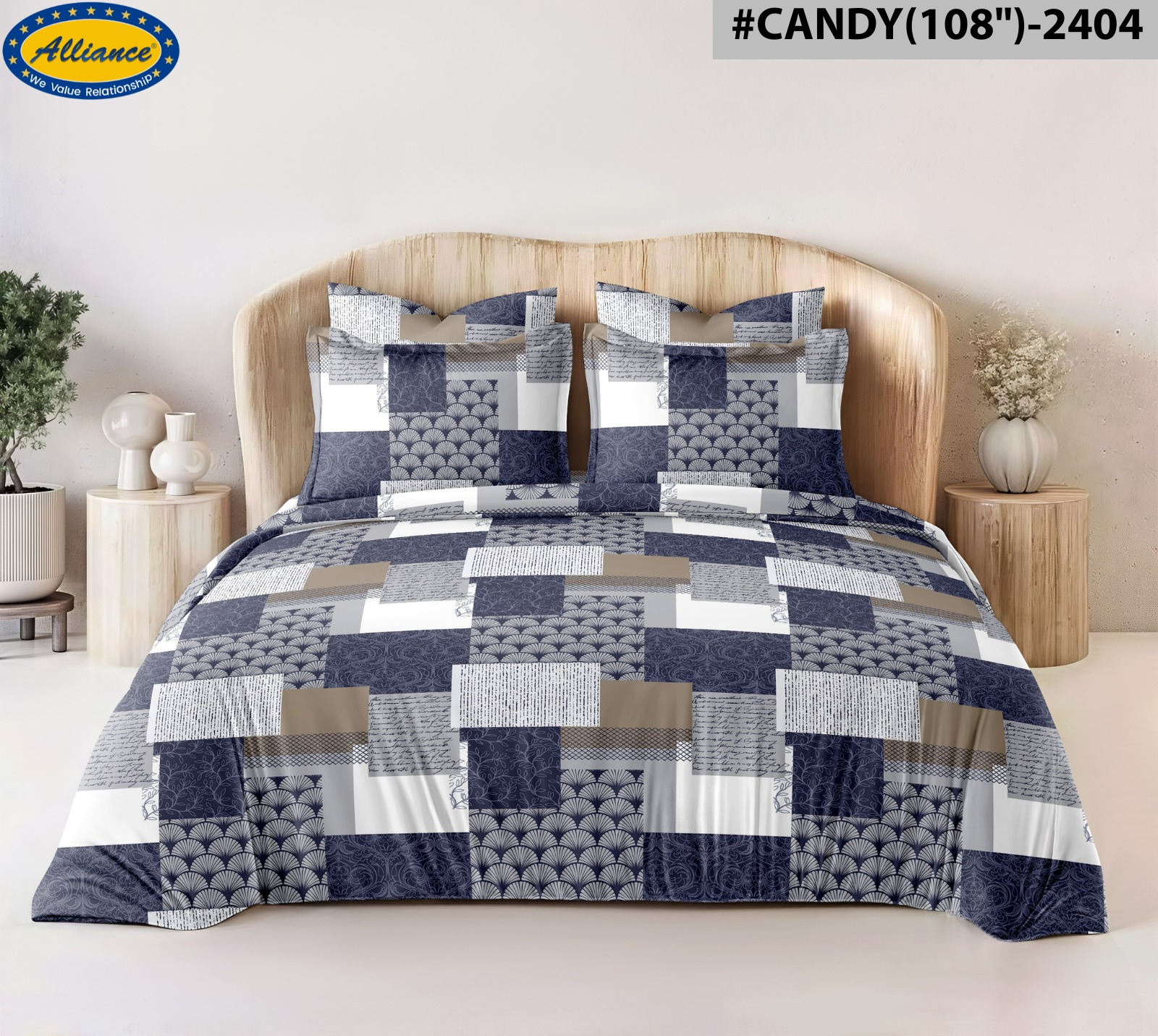 Cotton Blend Customised Fitted Bed Sheet – Royal Mantel