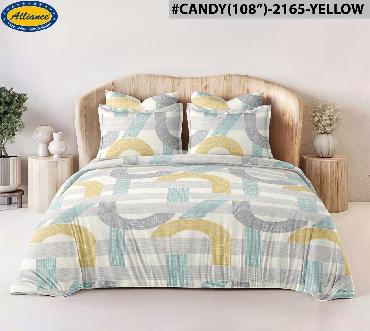 Cotton Feel Bedspread 55x85 Inch