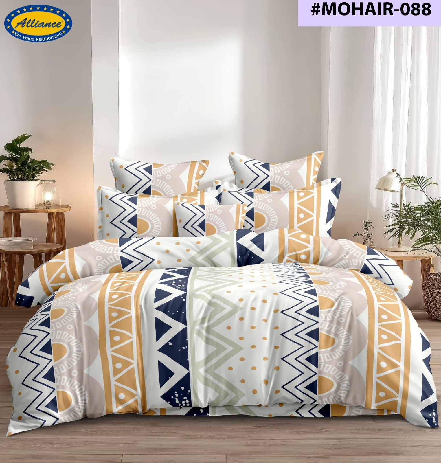 Cotton Feel Bedspread 55x85 Inch