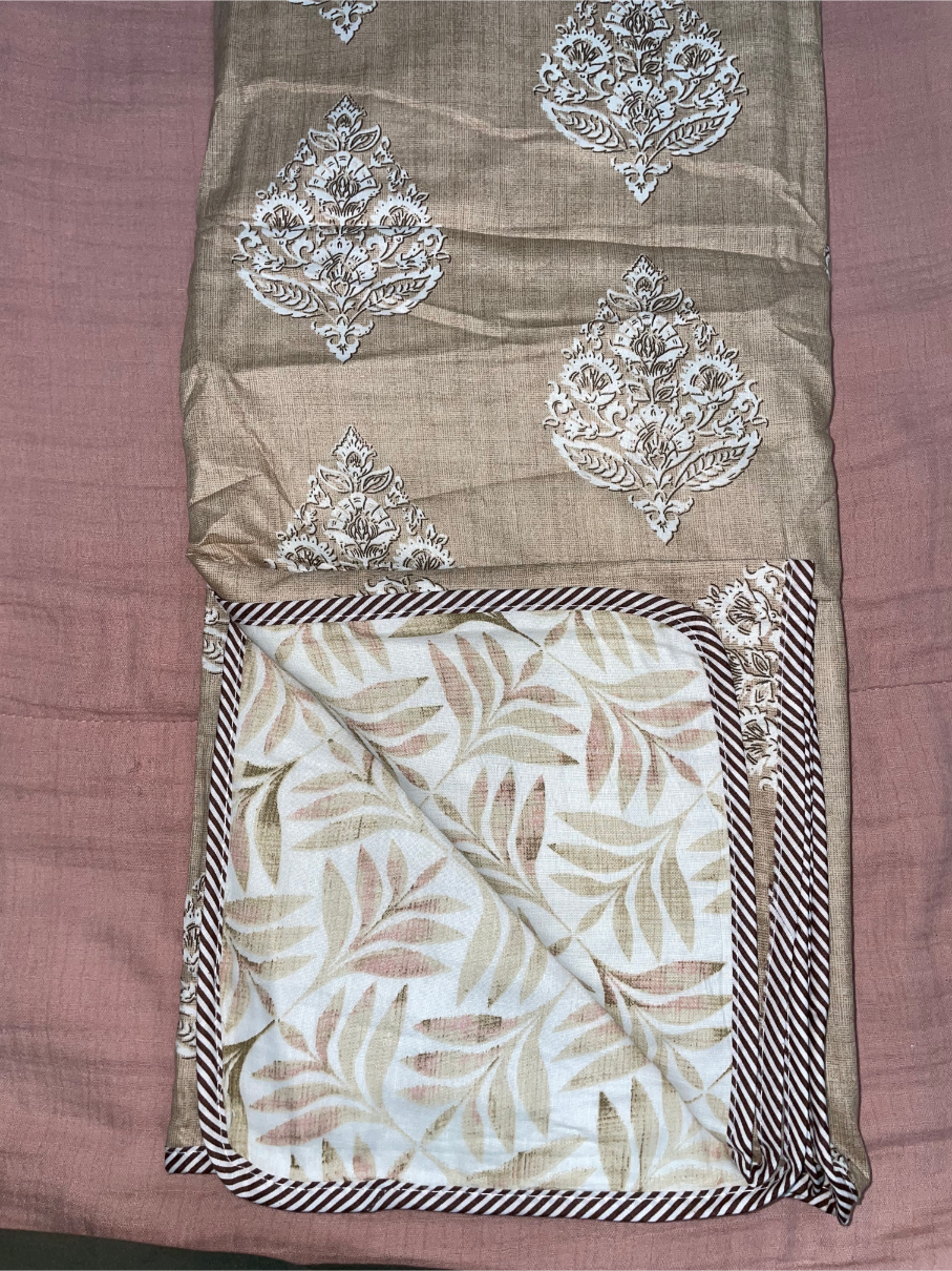 Mulmul cotton Dohar – Royal Mantel